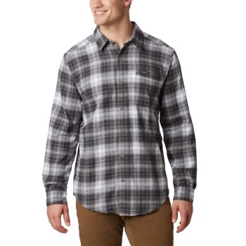 Pánské Košile Columbia Boulder Ridge Long Sleeve Flannel Černé ODJZXT892